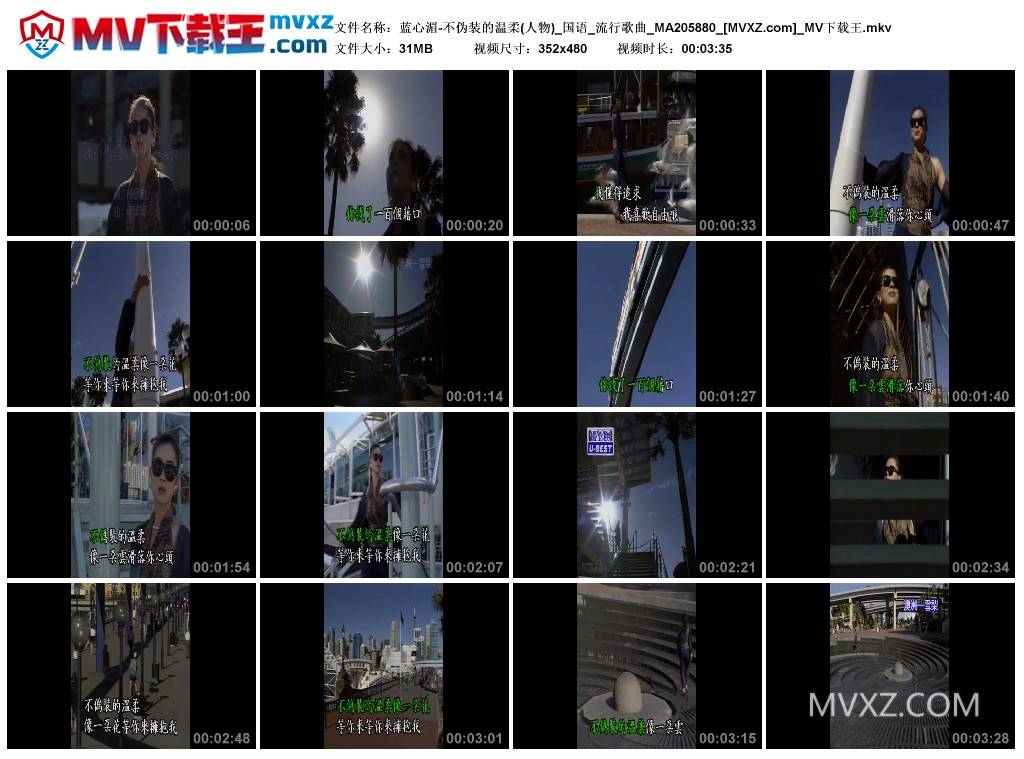 蓝心湄-不伪装的温柔(人物)_国语_流行歌曲_MA205880